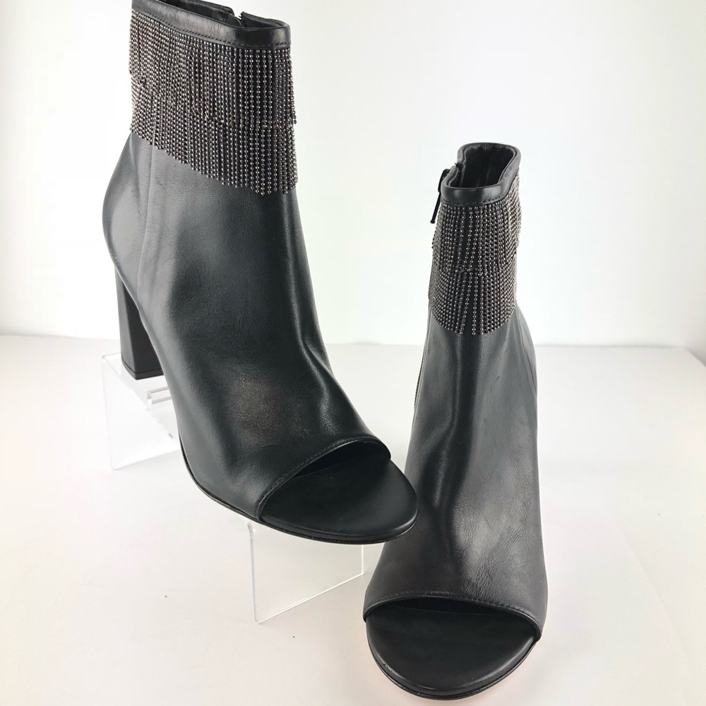 Bernardo honour fashion open toe black bootie